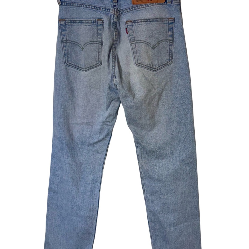 LEVIS 501 93 light wash jeans in size 29 - Picture 5 of 8